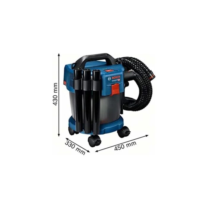 Gas 18V-10 L Akülü Süpürge (18 Volt, Solo, Hazne Hacmi, Brüt: 10 Lt) - Görsel 5