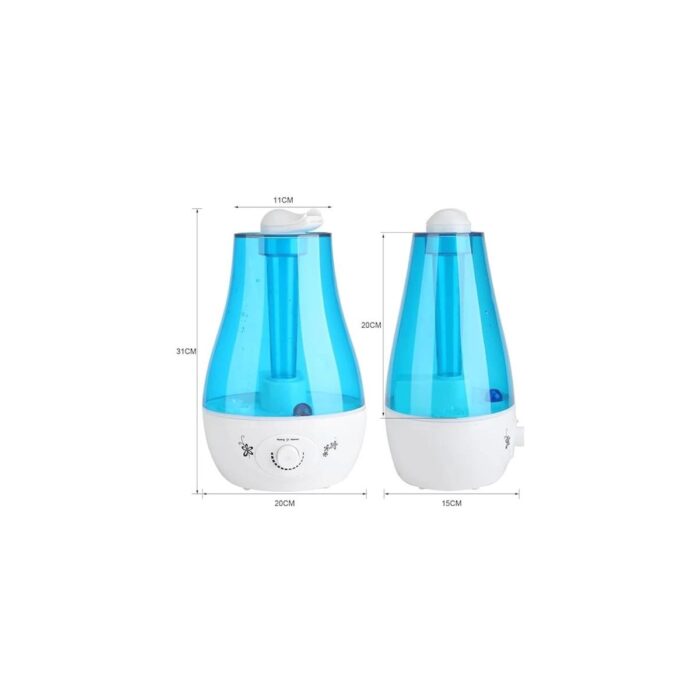 3 Litre Ultrasonik Buhar Makinesi Hava Nemlendirme Cihazı Hava Nemlendirici Ayarlanabilir - Görsel 5