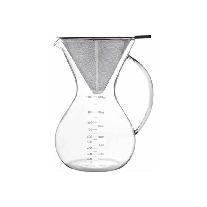 Çelik Kahve Filtresi - Tekrar Kullanılabilir Huni Filtre - Görsel 4