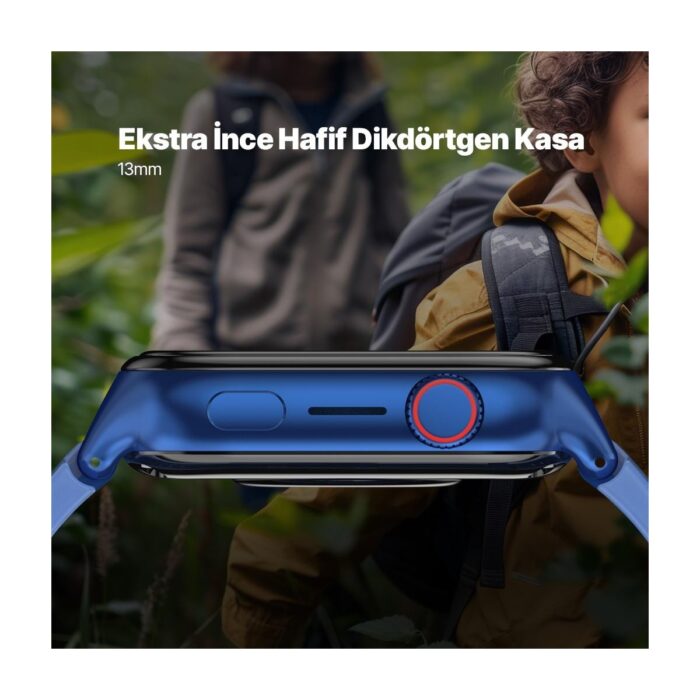 Ttec Kidi Pro AMOLED Ekranlı GPS 4G Sim Kartlı Akıllı Çocuk Saati Okyanus Laciverti 2KSW03 - Görsel 4