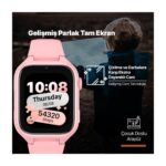 Ttec Kidi GPS 4G Sim Kartlı Akıllı Çocuk Saati Balerin Pembesi 2KSW02 - Görsel 4