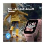 Ttec Kidi GPS 4G Sim Kartlı Akıllı Çocuk Saati Balerin Pembesi 2KSW02 - Görsel 5