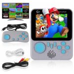 Çift Konsol 666 Adet Retro Oyun El Atarisi Taşınabilir 3.5 Inç Ekran