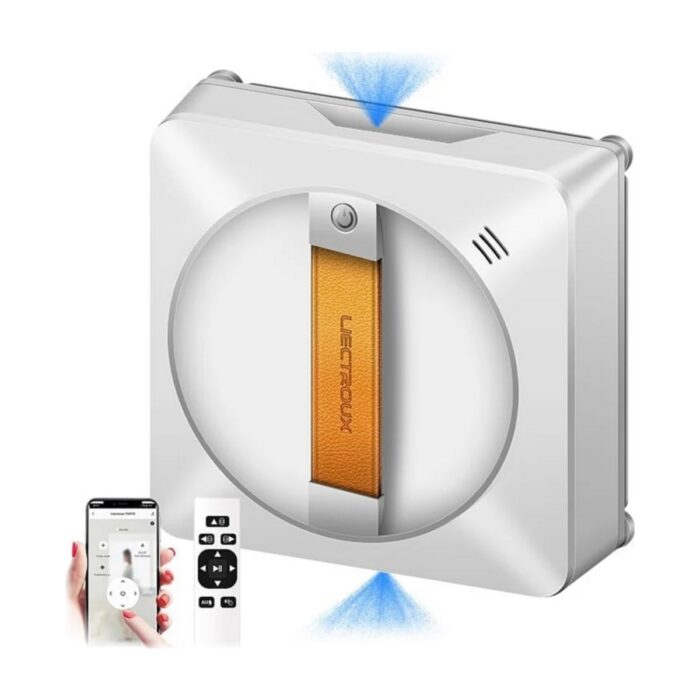 110001211028543.jpg Liectroux YW710 Tam Otomatik Akıllı Cam Temizleme Robotu, Çift Ultrasonik Sprey - Görsel 1