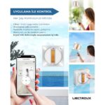 Liectroux YW710 Tam Otomatik Akıllı Cam Temizleme Robotu, Çift Ultrasonik Sprey - Görsel 2