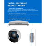 Liectroux YW710 Tam Otomatik Akıllı Cam Temizleme Robotu, Çift Ultrasonik Sprey - Görsel 5