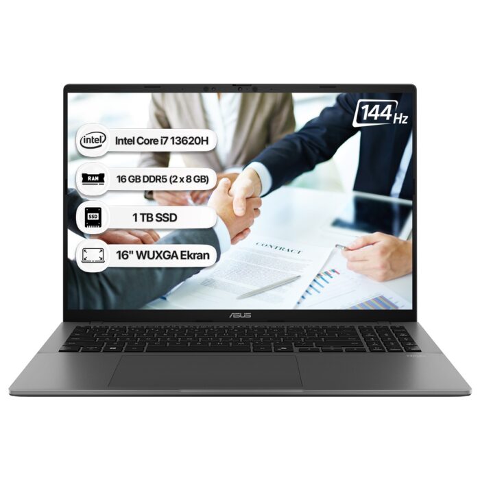 110001211152187.jpg ASUS Vivobook S16 S3607VA-RP012 Intel Core i7-13620H 16GB 1TB SSD FreeDOS 16.0" Taşınabilir Bilgisayar - Görsel 1