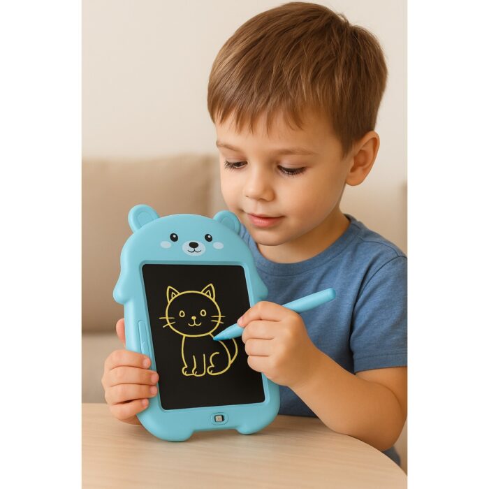 Solinpatech 8.5 Inç Panda Renkli Ekran LCD Çizim Yazı Tableti Digital Kalemli Grafik Yazma Eğitim Tahtası - Görsel 2