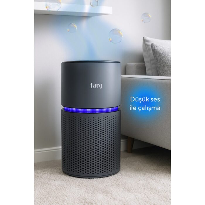 110001211296612.jpg Farg My Air Serisi FG-1016 H13 Hepa Filtreli, 4 Sistem Akıllı Hava Temizleme Cihazı - Görsel 1