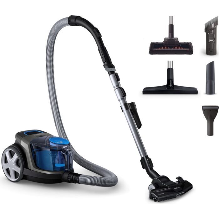 Philips FC9332/07 Turbo Başlıklı Power Pro Torbasız Süpürge | Hepa 13 Alerjik Filtreli - Güçlü Emiş Gücü + Mutfak Tartısı - Görsel 2