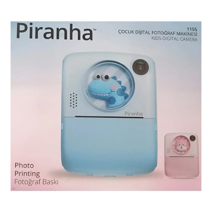 Piranha Çocuk Fotoğraf Makinesi - Görsel 1