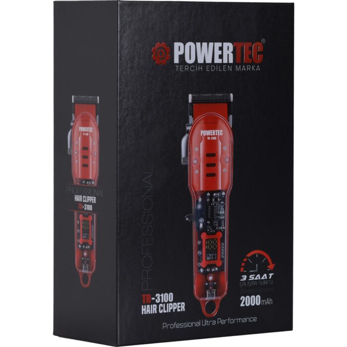 Powertec TR-3100 Saç Sakal Kesim Makinesi - Görsel 4