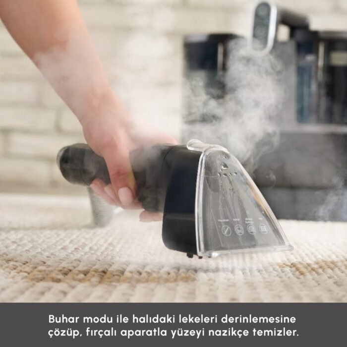 Karaca Vantuz Deepclean Halı ve Koltuk Yıkama Makinesi Antrasit - Görsel 3