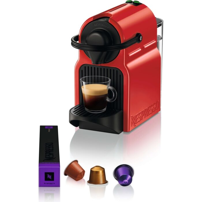 Nespresso İnissia C40  Red Kahve Makinesi,Kırmızı - Görsel 1