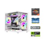 Xaser Elite X100 Ryzen 7 7800X3D 32GB Ddr5 Ram 1tb M.2 Nvme SSD 8gb RTX5060 Sıvı Soğutmalı Masaüstü Oyuncu Bilgisayarı