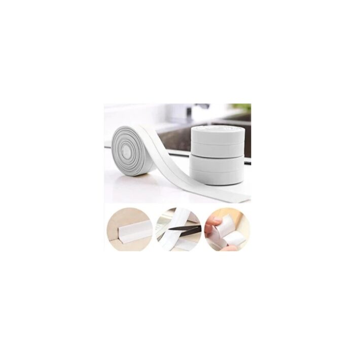 110001212642392.jpg 156 gr Beyaz Su Sızdırmaz Lavabo Kenar Bandı (3.2m) - Görsel 1