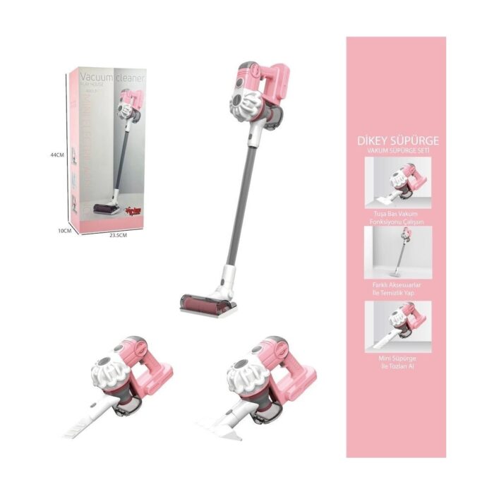 LS8807C - Vardem Dikey Elektrik Süpürgesi Pembe 3 In1  Kapalı Kutu - Görsel 3