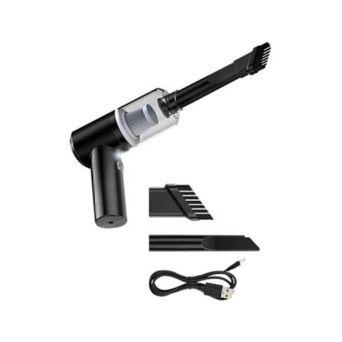 Araç Içi Süpürge Kablosuz Şarjlı Elektrikli Süpürge Elde Taşınabilir - Görsel 2