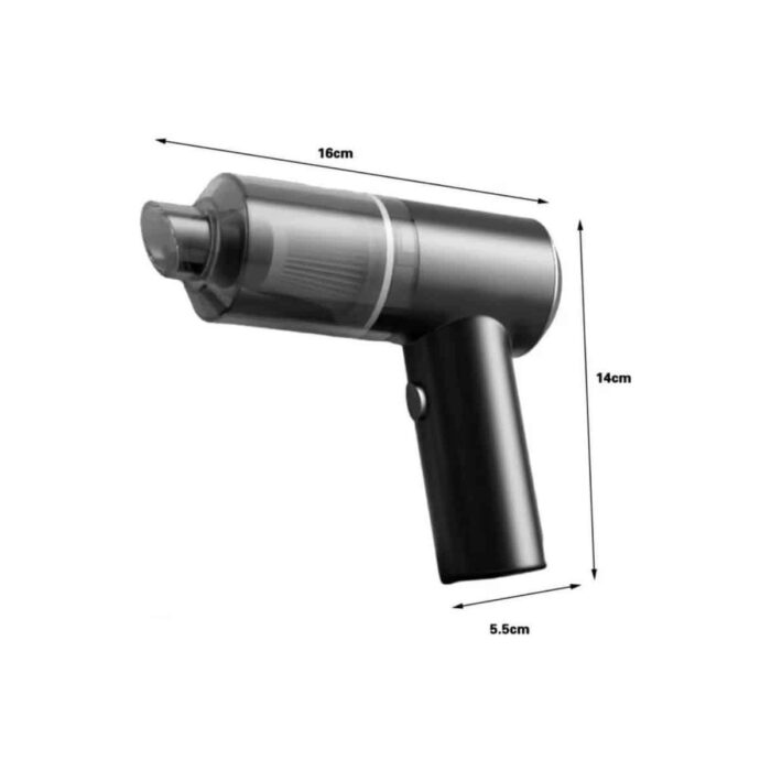 Araç Içi Süpürge Kablosuz Şarjlı Elektrikli Süpürge Elde Taşınabilir - Görsel 3