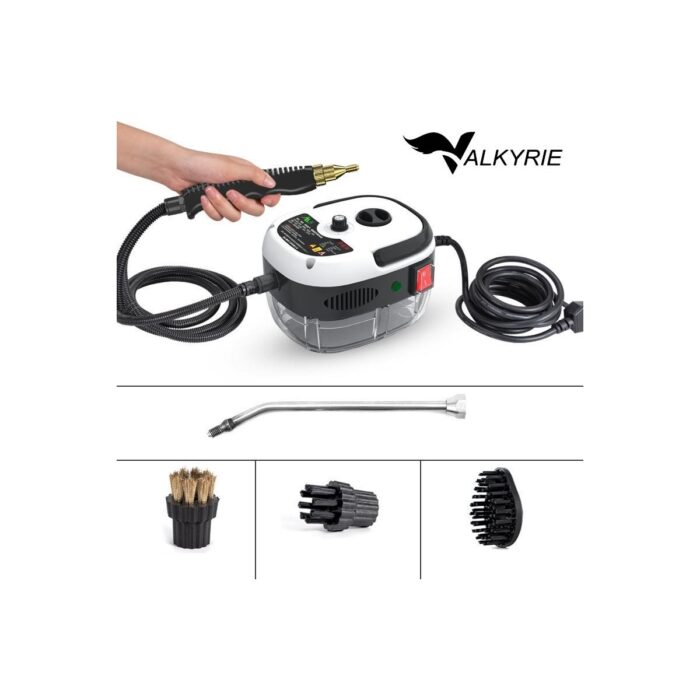 Valkyrie 2500W Yüksek Basınçlı Buharlı Temizleyici 115°C 3 Başlık Ayarlanabilir Güç Derin Temizlik Makinesi - Görsel 3