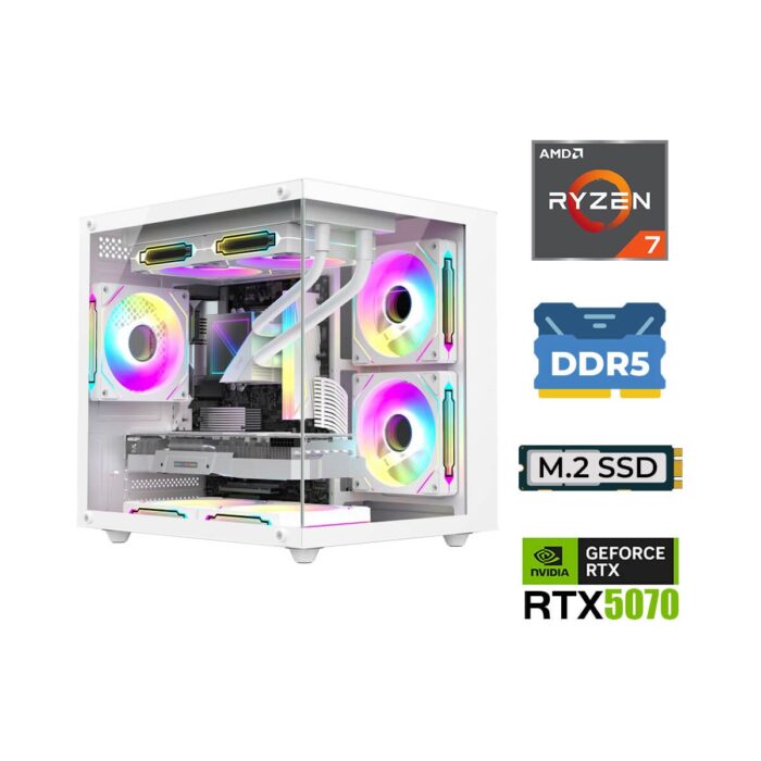 110001213516056.jpg Xaser Elite X180 Ryzen 7 7800X3D 32GB Ddr5 Ram 1tb M.2 Nvme SSD 12GB RTX5070 Sıvı Soğutmalı Masaüstü Oyuncu Bilgisayarı - Görsel 1