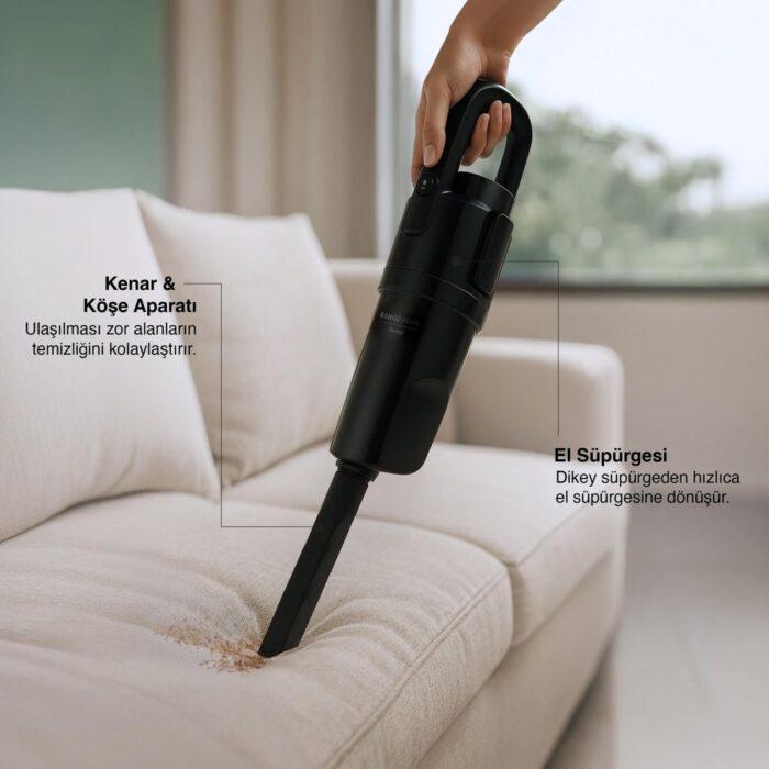 Fakir Range Vector Kablolu Dik Süpürge - Görsel 3