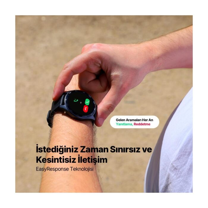 Ttec Tempus Pro 47 mm AMOLED Ekranlı Yuvarlak Kasa Akıllı Saat 2S12W - Görsel 5