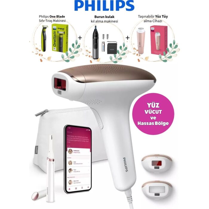 110001213992601.jpg Philips Lumea Advanced 7000 Serisi Ipl Epilasyon, Cilt Tonu Sensörlü / Pürüzsüz Cilt Etkisi +Satin Compact Kalem Düzeltici - Görsel 1