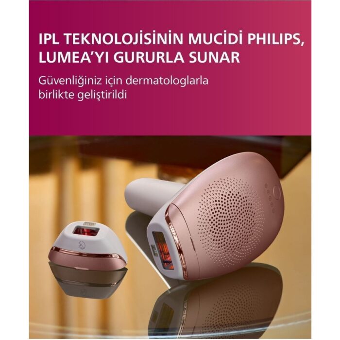 Philips Lumea Advanced 7000 Serisi Ipl  Epilasyon, Cilt Tonu Sensörlü / Pürüzsüz Cilt Etkisi +Satin Compact Kalem Düzeltici - Görsel 5