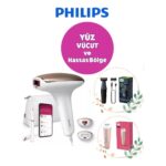 Philips Lumea Advanced 7000 Serisi Ipl Epilasyon, Cilt Tonu Sensörlü -Yüz Vucüt Hassas Bölge Etkili Lazer Epilasyon Cihazı+Çantalı, Kaş Düzeltici