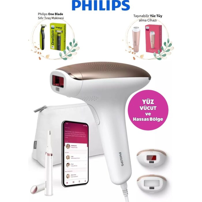 110001214030677.jpg Philips Lumea Advanced 7000 Serisi Ipl Epilasyon, Cilt Tonu Sensörlü -Çantalı, Kaş Düzeltici Hediyeli, Işık Teknolojili, Cilt Sensörlü, Pürüzsüz Cilt Etkisi - Görsel 1
