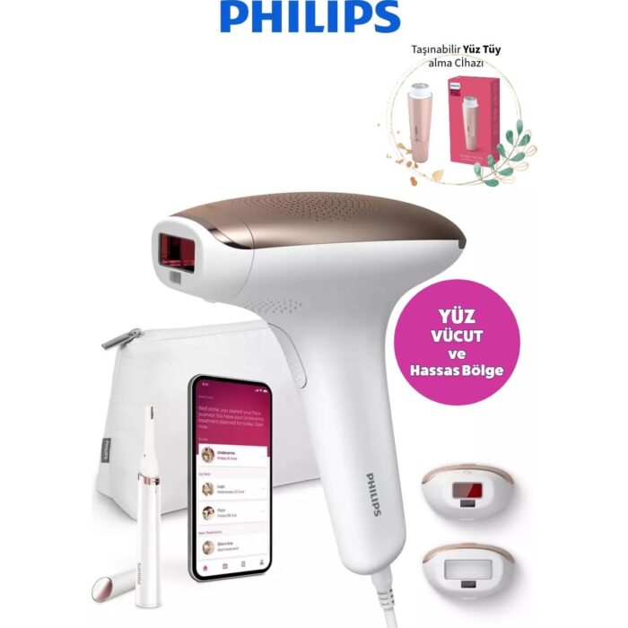 110001214043679.jpg Philips Lumea Advanced 7000 Serisi Ipl Epilasyon, Cilt Tonu Sensörlü -Yüz Vucüt Hassas Bölge Etkili Lazer Epilasyon Cihazı+Pürüzsüz Cilt Etkisi - Görsel 1