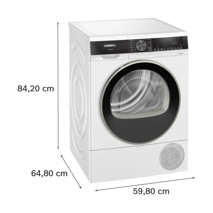 Siemens WQ52G201TR Kurutma Makinesi 10 kg Beyaz - Görsel 5