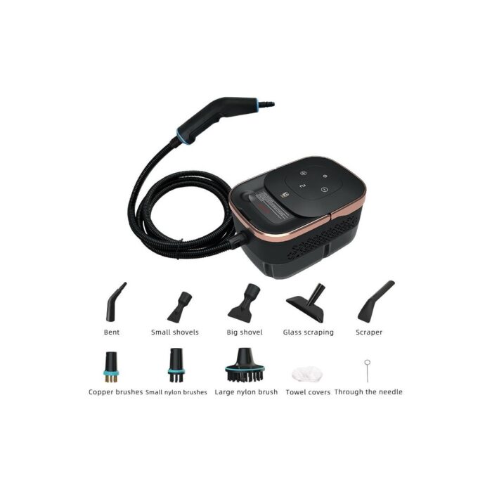 Valkyrie 2500W Yüksek Basınçlı Buharlı Temizleyici  6 Kademeli Güç Ayarı 10 Farklı Başlık Çok Fonksiyonlu Temizlik Makinesi - Görsel 2