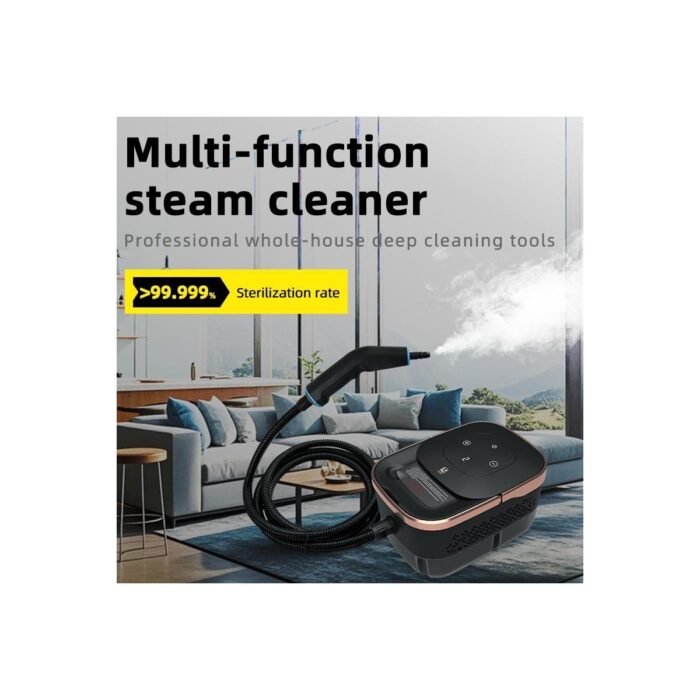 Valkyrie 2500W Yüksek Basınçlı Buharlı Temizleyici  6 Kademeli Güç Ayarı 10 Farklı Başlık Çok Fonksiyonlu Temizlik Makinesi - Görsel 4