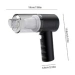 Enseb 3 In 1 Şarjlı Kablosuz Vakumlu El Araba Süpürgesi Araç Ev Ofis Süpürgesi - Görsel 4