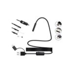 Senson Endoskop Yılan Video Kamera Led’li 10 Metre 7 mm Sert Kablo - Lisinya - Görsel 3