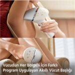 Philips lumea Lazer Epilasyon Ipl Tüy Alma Cihazı, Senseıq Teknolojili, 1 Akıllı Başlık, Uzun Kablo ile Esnek Kullanım, Cilt Tonu Sensörlü + Mutfak Tartısı (Onerous) - Görsel 2