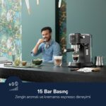 DeLonghi Dedica Manuel Espresso Makinesi EC 685.BK - Görsel 4