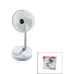 Narnuga Masa Üstü Vantilatör USB Şarjlı Katlanır Fan=16.4cm - Uzayan AYAK=12.5-19CM 180 Derece Dönebilen Telefonluklu Bwfn-11 (4887)