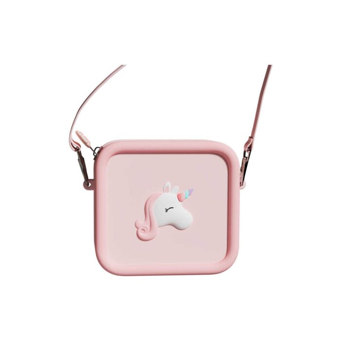Zoo Family Unicorn Silikon Çanta - Görsel 1