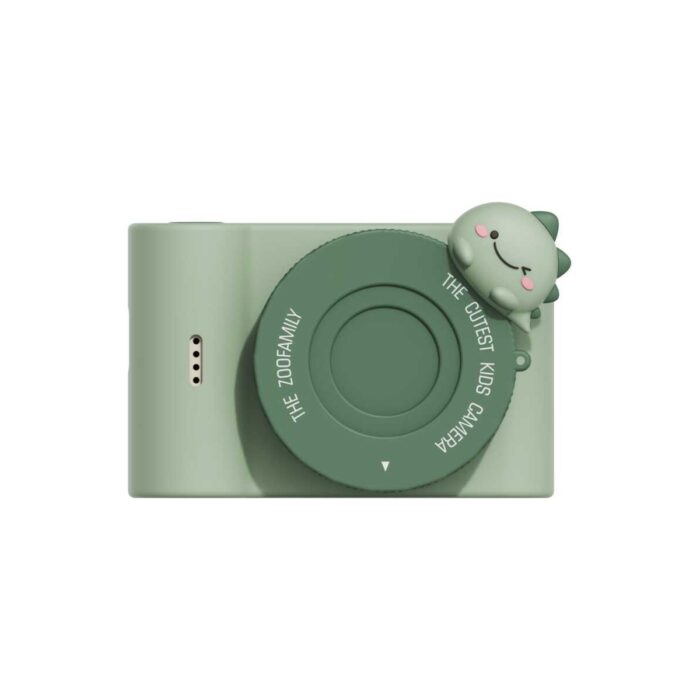 Zoo Family Dino Green C5 Dijital Kamera ve Fotoğraf Makinesi - Görsel 1