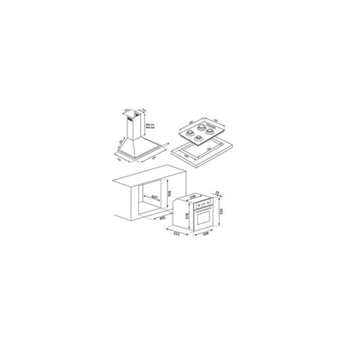 Kumtel 18-01 Siyah  Ddt Ankastre Set Harr Teknoloji 2020 - Görsel 4