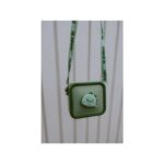 Zoo Family Dino Green Silikon Çanta - Görsel 4