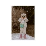 Zoo Family Dino Green Silikon Çanta - Görsel 5