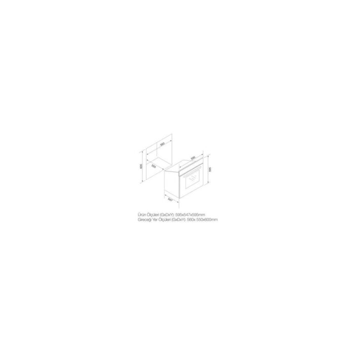 Silverline Beyaz 2'li Ankastre Set 5 Yıl Garanti (CS5335W01+BO6504W01) - Görsel 5