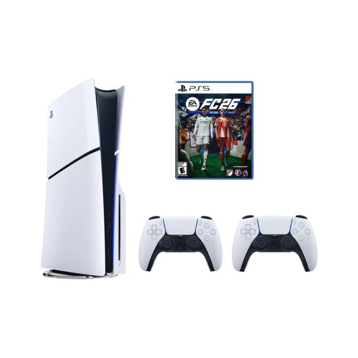 110001216669976.jpg Sony Playstation 5 Slim Standart 1 Tb+ 2. Dualsense + Ps5 FC26 CD (Ithalatçı Garantili) - Görsel 1