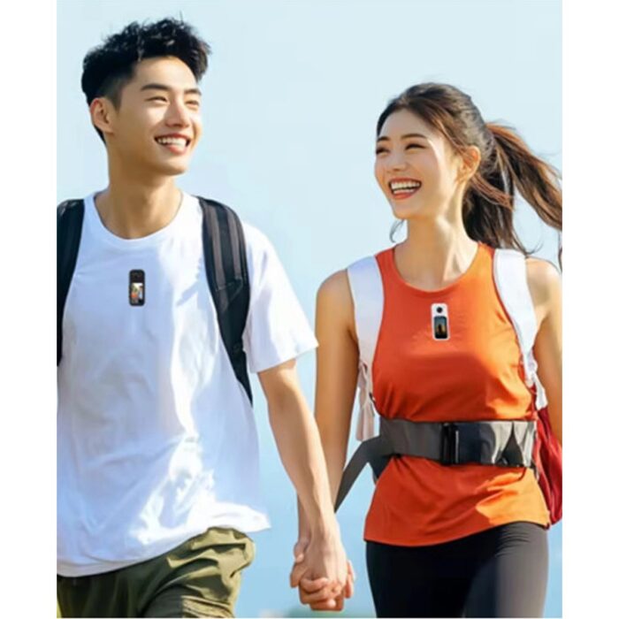 S70 Mıknatıslı Yaka Kamerası Hd Kalite, 30 Fps, Kolay Bağlantı, Boyun Askısı 2.7k Siyah - Lisinya - Görsel 4