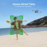 Potensic Atom 3eksenli Gimbal 4K/30FPS Gps, 96DK Uçuş, 6 Km, Görsel Takip Profesyonel Drone - Görsel 5