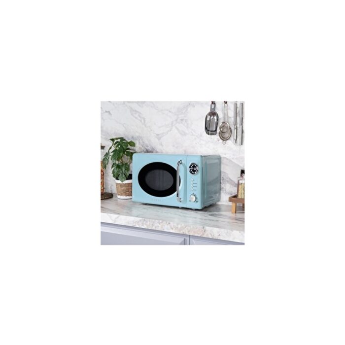 Vestel Md 20 Yd Retro Düş Mavisi Mikrodalga Fırın - Görsel 4